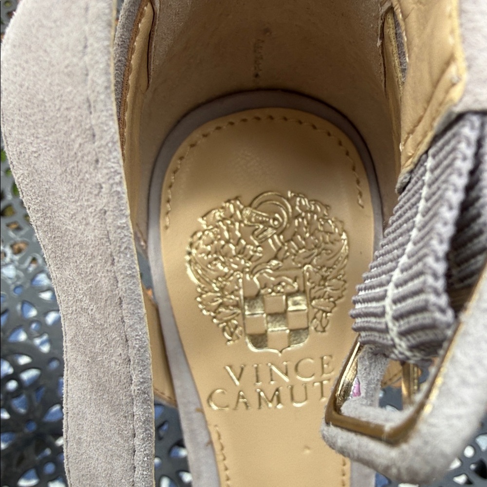 Vince Camuto Women's Grey Heeled Sandals - Picture 3 of 12